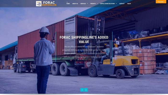 Foracshippingline.com Shipping Scam Review|