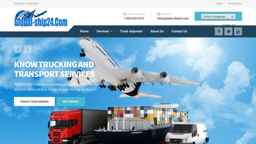 Global-ship24.com Shipping Scam Review|
