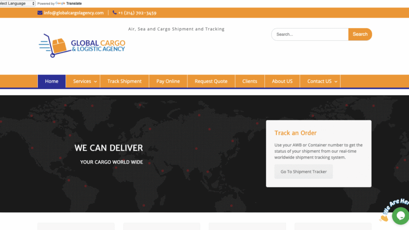 Globalcargolagency Scam||Globalcargolagency.com Shipping Scam Review