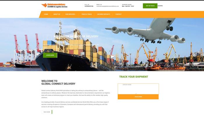 Globalconnectdelivery.com Shipping Scam Review|