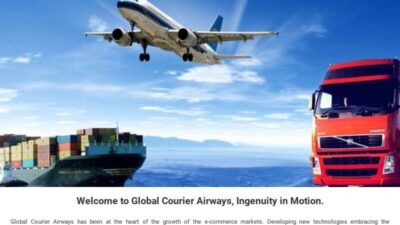 Globalcourierairways.com Shipping Scam Review|