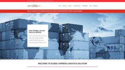 Globalexpresslogisticssolution.com Shipping Scam Review