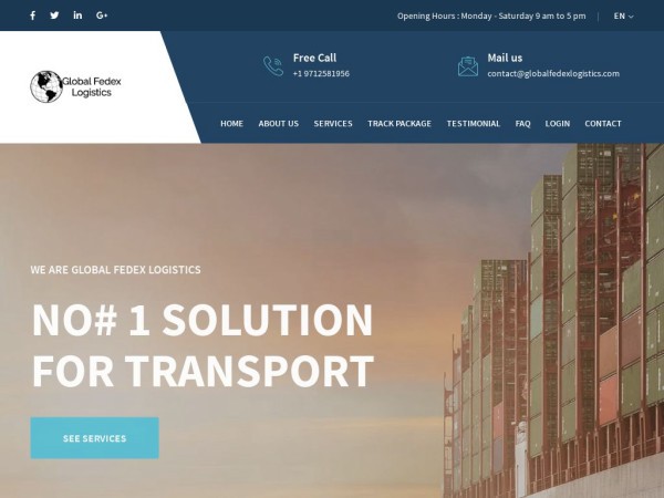 Globalfedexlogistic.com Shipping Scam Review|