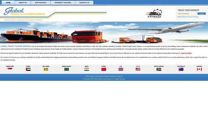 Globalfreightcourierinc.com Shipping Scam Review|