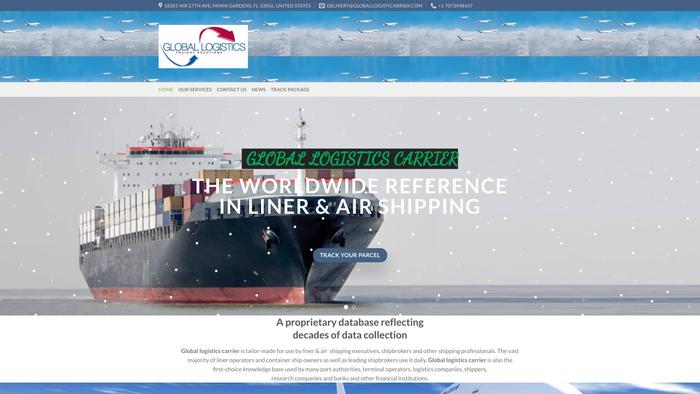 Globallogisticarrier.com Shipping Scam Review|