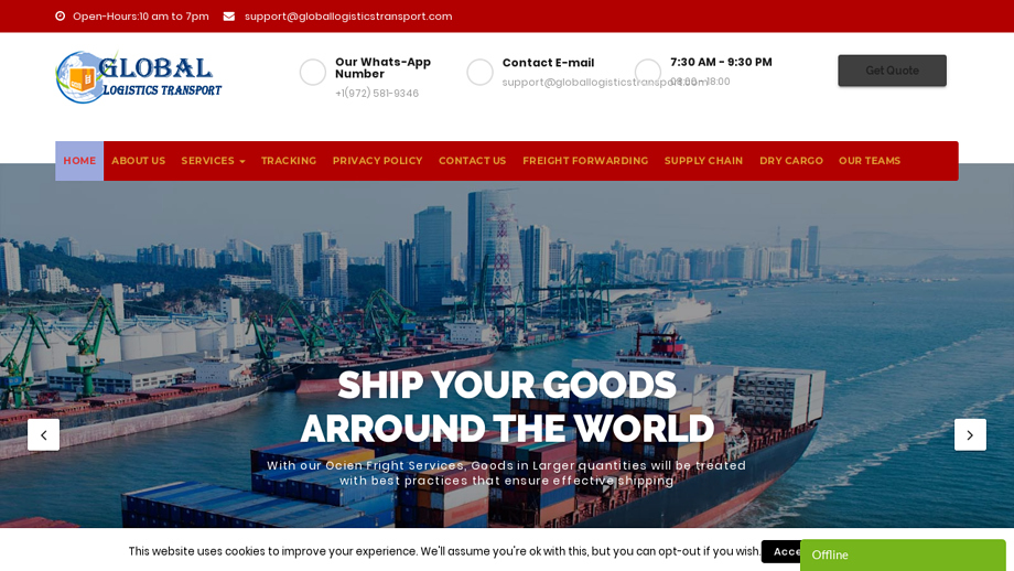 Globallogisticstransport.com Shipping Scam Review|