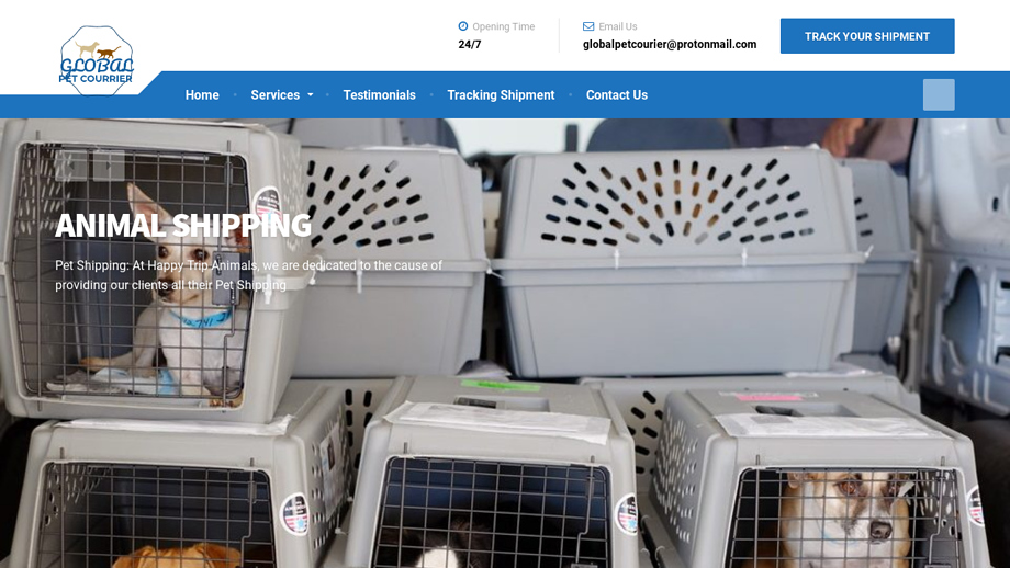 Globalpetcourier.com Shipping Scam Review|