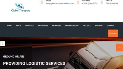 Globaltransportairline.com Shipping Scam Review