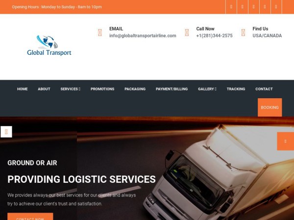 Globaltransportairline.com Shipping Scam Review