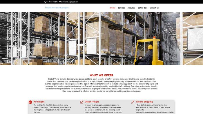 Globalvemosecuritycompany.com Shipping Scam Review|