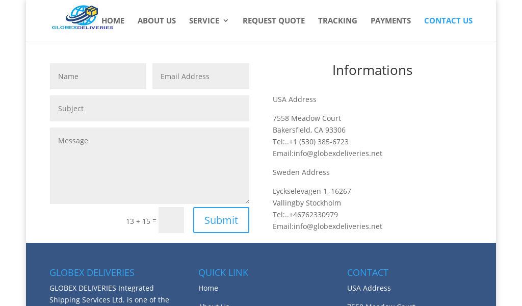 Globexdeliveries.net Shipping Scam Review
