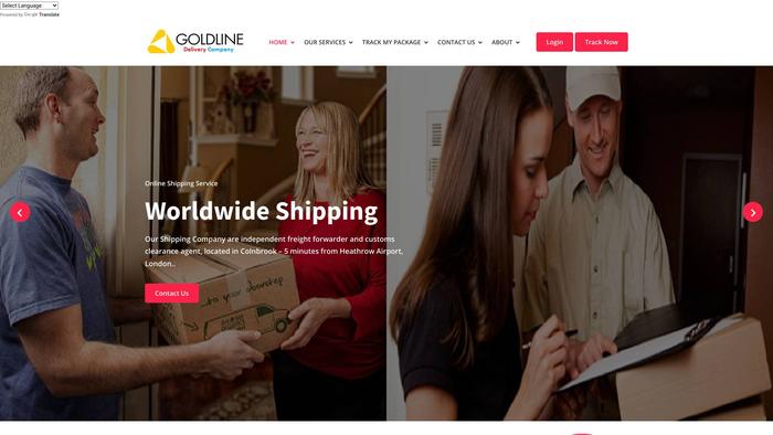 Goldenlinedeliverycompany.com Shipping Scam Review