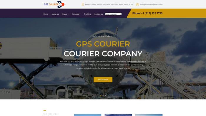 Gpscourierservices.online Shipping Scam Review