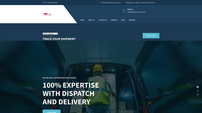 Grandparcelcourier.com Shipping Scam Review
