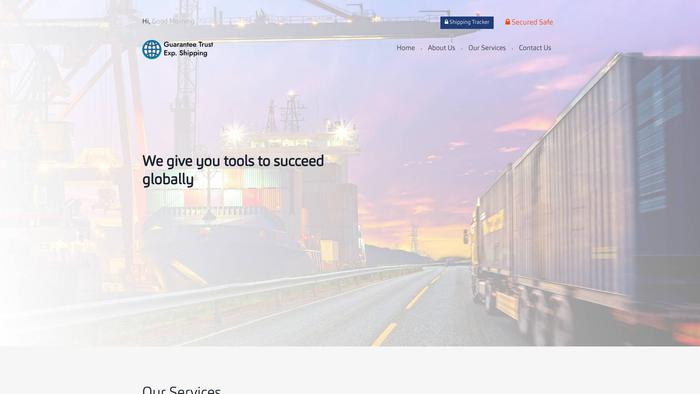 Guaranteetrustexpshipping.com Shipping Scam Review|