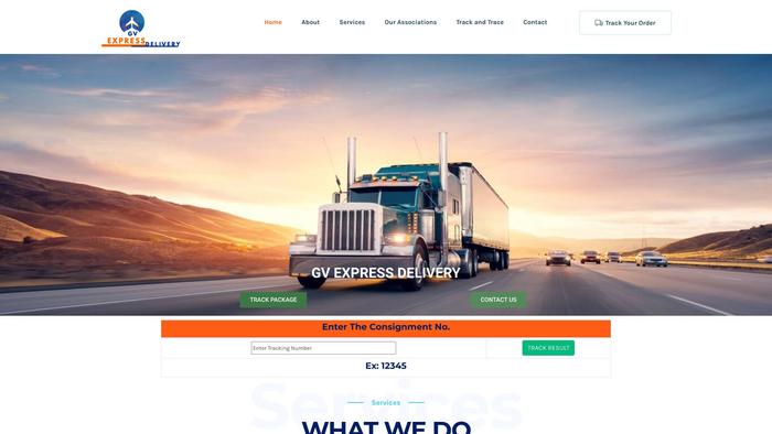 Gvexpressdelivery.com Shipping Scam Review|