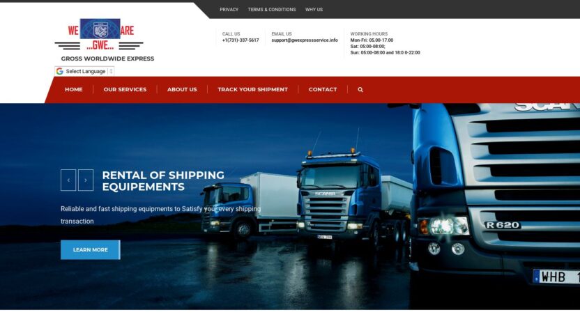 Gwexpressservice.info Shipping Scam Review|