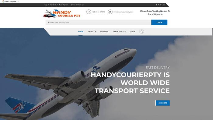 Handy-courierpty.com Shipping Scam Review