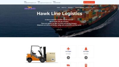 Hawklinelogistics.com Shipping Scam Review