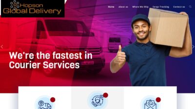 Hopsonglobaldelivery.com Shipping Scam Review|