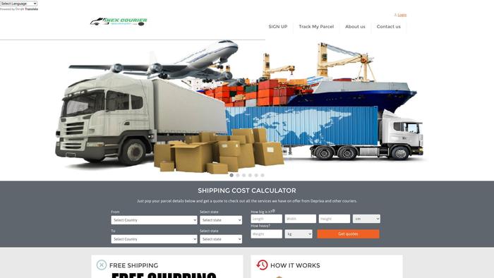 Inexcourierltd.com Shipping Scam Review|