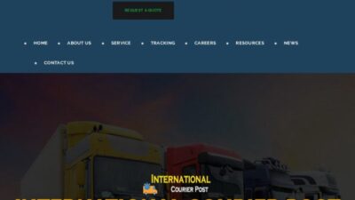 Internationalcourierpost.com Shipping Scam Review|