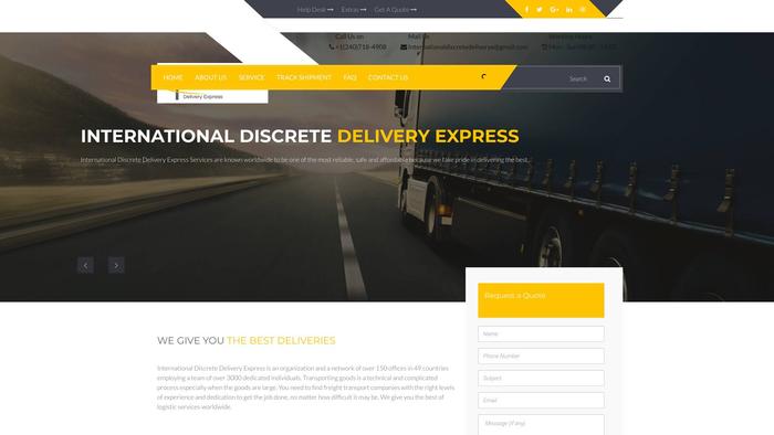Internationaldiscretedeliveryexpress.com Shipping Scam Review