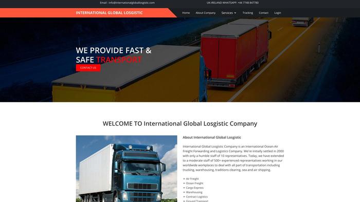 Internationalgloballosgistic.com Shipping Scam Review|