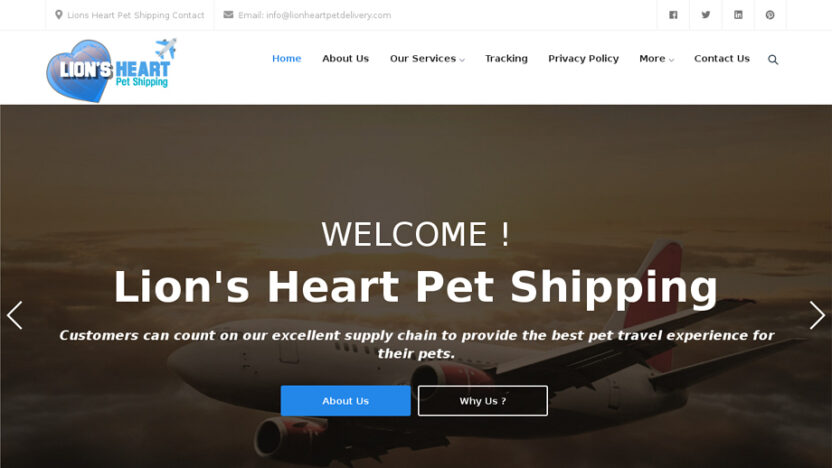 Lionheartpetdelivery.com Shipping Scam Review|