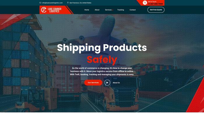 Luxecourierlogistics.com Shipping Scam Review|