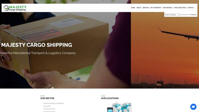 Majestycargoshipping.com Shipping Scam Review