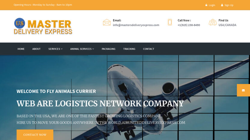 Mastersdeliveryexpress.com Shipping Scam Review|
