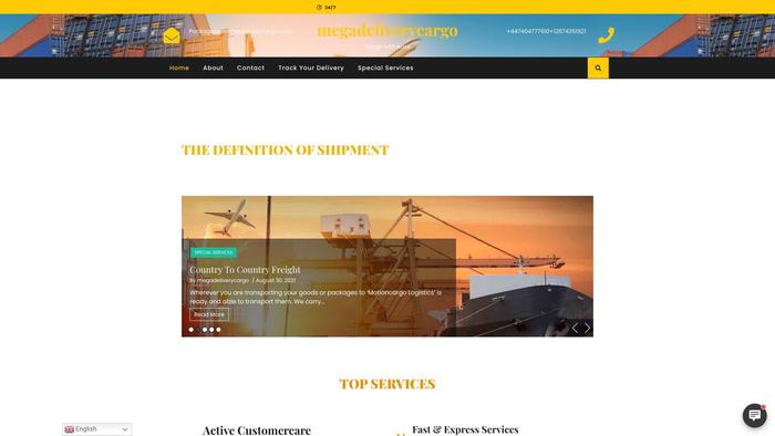 Megadeliverycargo.com Shipping Scam Review|