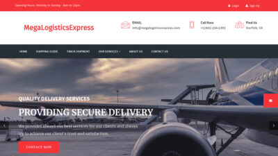 Megalogisticsexpress.com Shipping Scam Review|