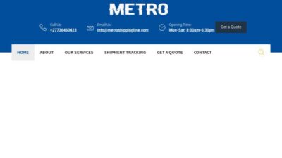 Metroshippingline.com Shipping Scam Review|