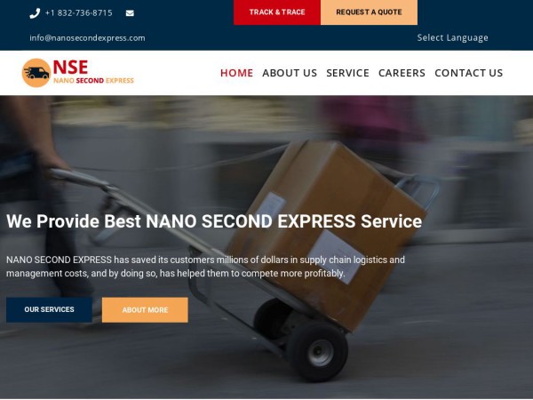 Nanosecondexpress.com Shipping Scam Review|