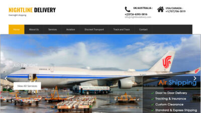 Nightlinedelivery.com Shipping Scam Review|