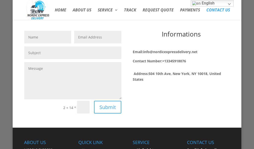 Nordicexpressdelivery.net Shipping Scam Review
