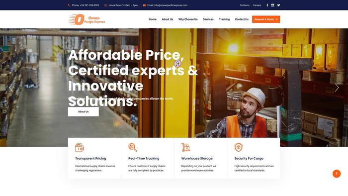 Oceanpacificexpress.com Shipping Scam Review