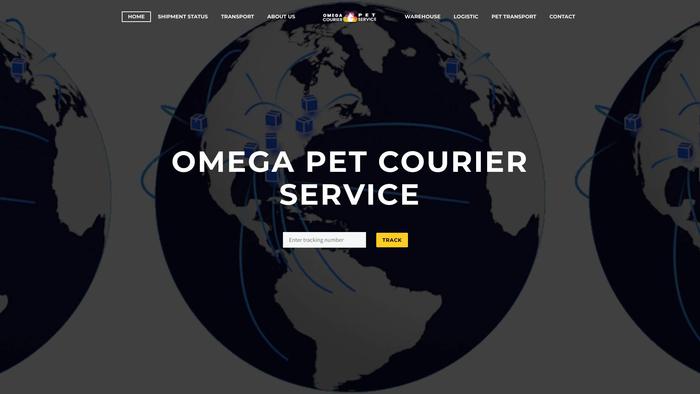 Omegapetcourierservice.com Shipping Scam Review|