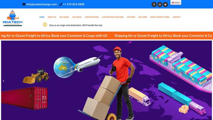 Onatechcargo.com Shipping Scam Review|