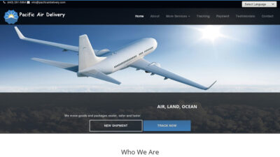 Pacificairdelivery.com Shipping Scam Review|