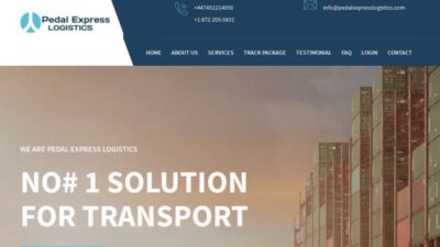 Pedalexpresslogistics.com Shipping Scam Review|