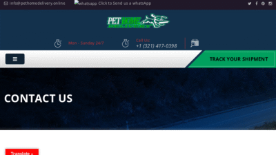 Pethomedelivery.online Shipping Scam Review