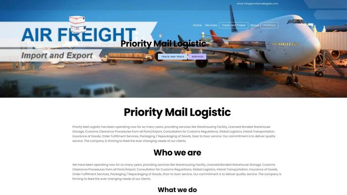 Prioritymaillogistic.com Shipping Scam Review|
