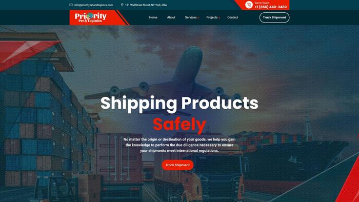 Prioritypetandlogistcs.com Shipping Scam Review|