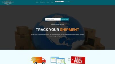 Rapidglobalservice.com Shipping Scam Review|