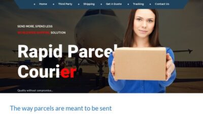 Rapidparcelcourier.com Shipping Scam Review|