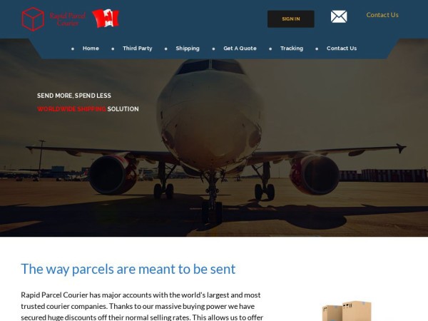 Rapidparcelscourier.com Shipping Scam Review|