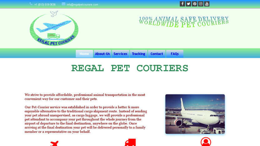 Regalpetcouriers.com Shipping Scam Review|